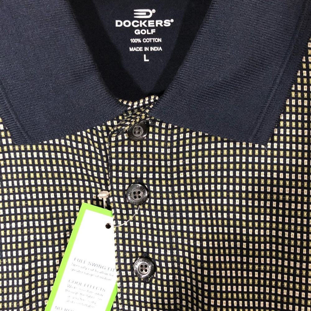 NWT Dockers Golf Shirt SZ L - Picture 12 of 14